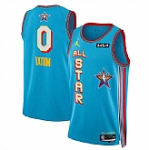 Men's 2025 All-Star #0 Jayson Tatum Light Blue Stitched Jersey Dzhi,baseball caps,new era cap wholesale,wholesale hats